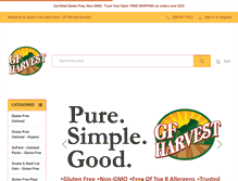 Tablet Screenshot of glutenfreeoats.com